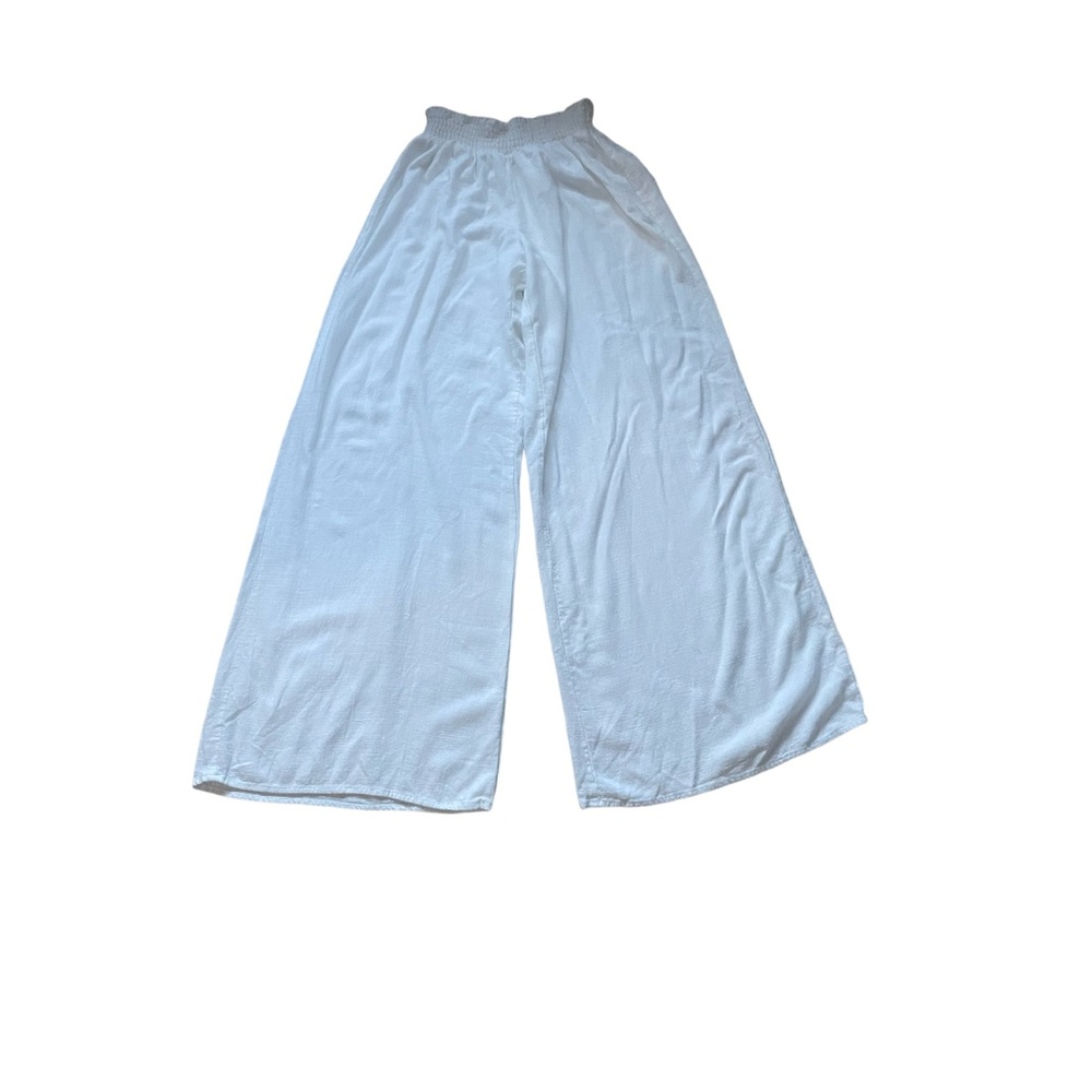 Vici Wide Leg Linen Blend Pants Size Medium